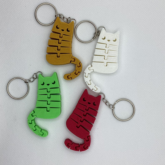 Flexi-cat keyring